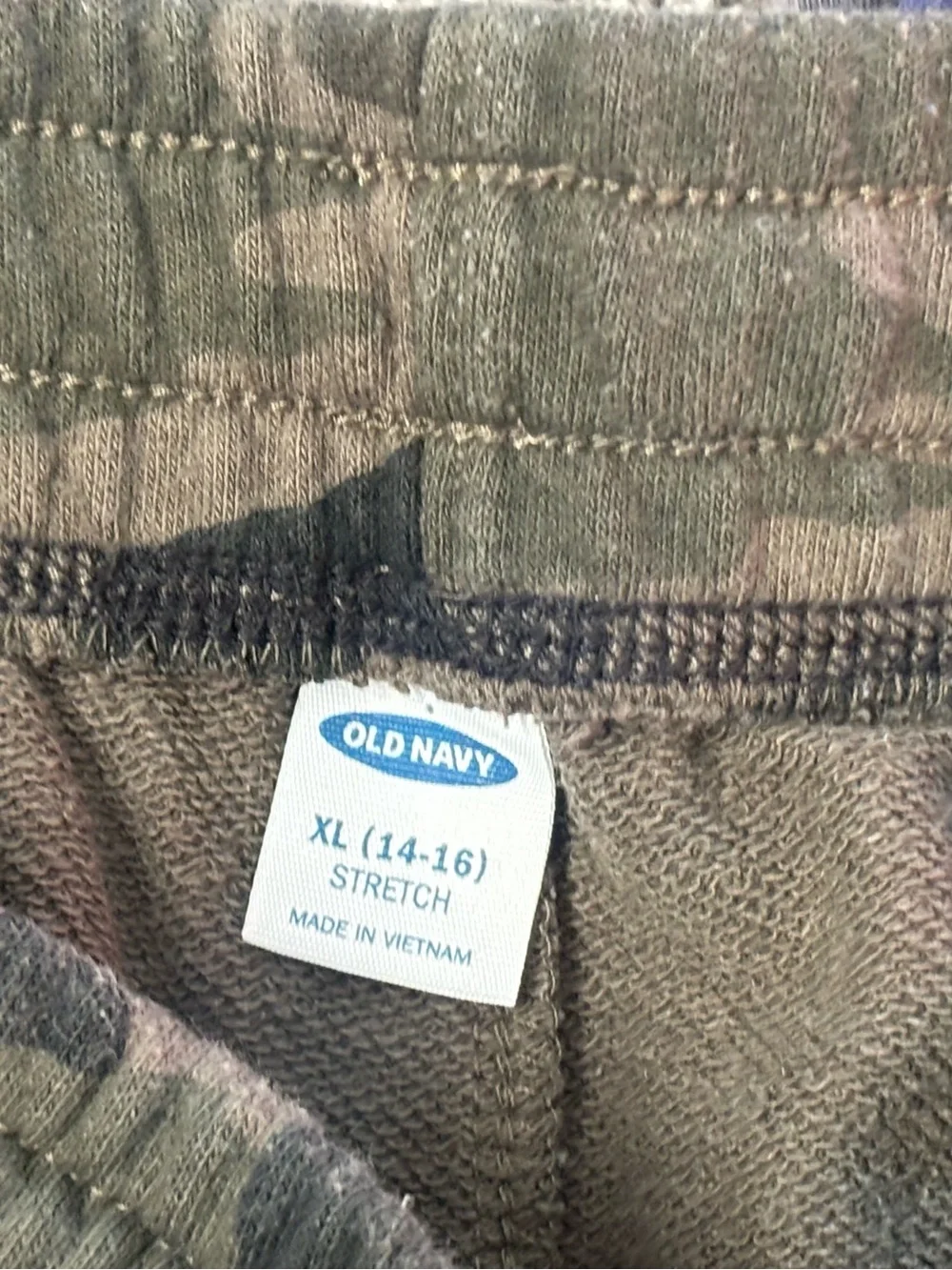 All In Motion / Old Navy Camo (XL)  Pull-On Shorts - Navy, Gray, Royal Blue/ LG